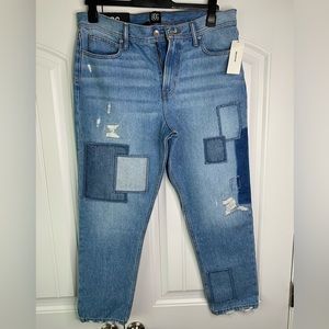BDG Dad Jean patchwork style from Urban Outfitters. NWT